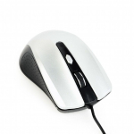 Arvutihiir Gembird  Mouse  MUS-4B-01-BS Standard, No, Black/ silver, No,
