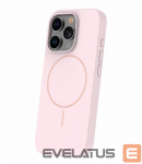 Tagakaaned iLike Apple iPhone 16 Pro Soft Touch Silicone case With Magnetic Light Pink