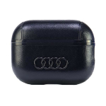 Muud kaubad Audi  Audi Leather Big Logo AirPods Pro 2 cover black/black AU-APP2-GT/D3-BK