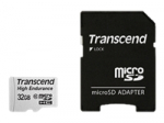 M&auml;lukaardid Transcend microSDXC 32 GB Class 10 + SD Adapter