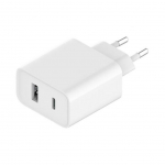 Kaabel Xiaomi Xiaomi Travel Charger Combo fast charger USB-A / USB-C 33W PD white (BHR4996GL)