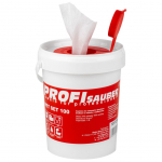 Muu telefoni lisavarustus Profi Sauber Cloths in a soaking bucket with a ProfiSauber WET SET 100 dispenser