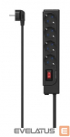 &Uuml;leminek Hama Power strip (+ switch) Black PG connector Black