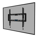 Teleri kinnitus NEOMOUNTS  LEVEL-550 WL30-550BL14 Ultra-flat TV mount wall - 32-75" - max 60 kg - VESA 100x100-400x400 - d 2,3 cm - Easy Install-model - blac