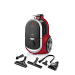 Tolmuimeja ETA Vacuum Cleaner 351790000 Stormy Turbo Bagless Power 800 W Dust capacity 2.2 L Black/Red