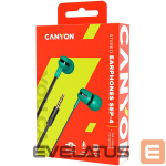 K&otilde;rvaklapid Canyon SEP-4 Stereo earphone with microphone 1.2m flat cabl