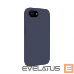 Tagakaaned Evelatus Apple iPhone 16e Premium Magnetic Soft Touch Silicone Case Dark Blue