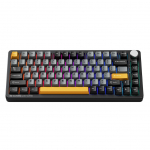 Arvuti klaviatuur Machenike Machenike K600-B82W Wireless Mechanical Backlit Gaming Keyboard GR Silver Switch - Black