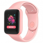 Fitness k&auml;ev&otilde;ru iWear M7 Smart & Fit Watch with Full Touch 1.3'' IPS Media control / HR / Blood pressure / Socia Pink