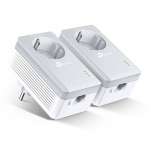 Ruuterid TP-Link  Passthrough Powerline 600 Starter Kit TL-PA4010P KIT 10/100 Mbit/s, Ethernet LAN (RJ-45) ports 1, Data transfer rate (max) 600 Mbit/s, Extra socket