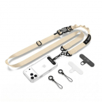 Muu Tech-Protect  Tech-Protect C9S Rope Crossbody Phone Lanyard - Beige