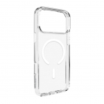Tagakaaned Puro  Puro Lite Mag TPU+PC Case Compatible with MagSafe for iPhone 17 Pro - Transparent with White Ring