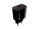 Kontroller Natec  Ribera USB Charger 1X USB-A 18W, Black