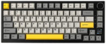 Arvuti klaviatuur NoName AK820 Pro Flying Fish Switch Keyboard Black-Gray-Yellow-3 Model RGB