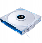 Jahutid Lian Li Lian Li UNI FAN TL Wireless LCD 140 Reverse Blade Fan White (14RTLLCD1W1W)