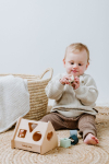 Teine toode iLike  Jaunums! Baby's only koka formu &scaron;ķiro&scaron;anas rotaļlieta  māja  10+  Earth BO-860.863.800.50