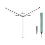 Teine toode brabantia  Veļas žāvētāj L-O-M 60m met.stip.+p - Metallic Grey  Brabantia
