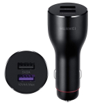 Adaptrid Huawei  Auto lādētāji Huawei  Car Charger Super Charge Dual Port 40W Black 6901443259182 (6901443259182)