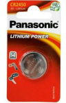 Aku Panasonic  Litija baterija CR2450 3V Panasonic 1 gab. blistera iepakojuma CR2450/PAN-BL1 (5410853014355)