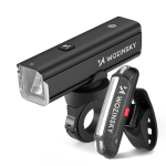 Muud kaubad Wozinsky  Wozinsky WSBLB3 Front (1000 lm) and Rear USB-C Bike Light Set - Black - OUTLET