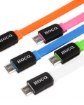 Kaabel Hoco UPM02 Colorful priek&scaron; Micro Usb roza