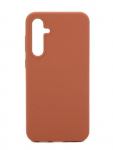 Tagakaaned Evelatus Samsung Galaxy A54 Premium Soft Touch Silicone Case Saddle Brown