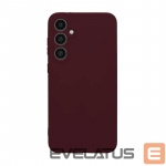 Tagakaaned Evelatus Samsung Galaxy S24 Premium Soft Touch Silicone Case Plum