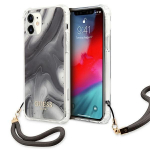 Tagakaaned Guess  Guess GUHCP12SKSMAGR iPhone 12 mini 5.4" grey/grey hardcase Marble Collection