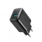 Adaptrid Joyroom  Joyroom JR-TCF13 network charger USB-C / USB-A 25W SFC / PPS / PD - black