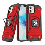 Tagakaaned Wozinsky  Wozinsky Ring Armor case for iPhone 14 Plus armored cover magnetic holder ring red