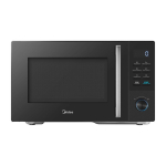 Mikrolaineahi Midea  MMO&mdash;AM25VB(BK) Microwave oven, 25 L, Digital control, Black