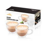 Muud v&auml;ikesed kodumasinad ETA  | Cappuccino glasses | 518092010 | For coffee | 2 pc(s) | Dishwasher proof