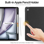 Kaaned Dux Ducis DUX DUCIS case DOMO foldable with pencil storage for iPad Air 13 (2024) black