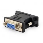 &Uuml;leminek Gembird Adapter DVI-A male to VGA 15-pin HD (3 rows) female, black