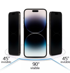 Kaitseklaasid iLike Apple IPHONE 16 Tempered Privacy Glass Black