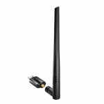 Ruuterid Cudy WU1400 AirMax AC1300 Dual Band WiFi USB Adapter USB 3.0 Detachable Antenna High Gain Black