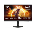 Monitorid AOC AOC G4 Q27G4XF, 68.6 cm (27"), 2560 x 1440 pixels, Quad HD, LED, 1 ms, Black, Grey
