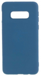 Tagakaaned Evelatus Samsung Galaxy S10e Nano Silicone Case Soft Touch TPU Dark Blue