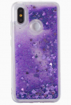 Tagakaaned Evelatus Xiaomi Redmi 7 Shining Quicksand Case Purple