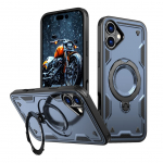 Tagakaaned Hurtel Hybrid Armor Trendy Case with MagSafe for iPhone 16 - Blue
