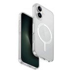 Muu telefoni lisavarustus UNIQ Uniq Clario Magclick Charging Case with MagSafe for iPhone 16 - Transparent