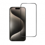 Kaitseklaasid Blue Star  Tempered glass to iPhone 15 PRO (full glue) Blue Star 5D black