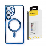 Tagakaaned Wozinsky  Wozinsky Electroplated Case with Magsafe for Samsung Galaxy S25+ - Blue
