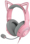 K&otilde;rvaklapid mikrofoniga Razer Austiņas Razer Kraken Kitty V2 Pink