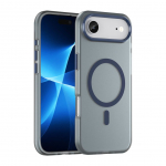 Tagakaaned Hurtel  Magnetic Abrasive iPhone 17 Air Case Compatible with MagSafe - Matte Blue