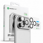 Kaitseklaasid AmazingThing  AmazingThing Sapphire Camera Glass for iPhone 17 Pro / Pro Max - with Silver Frame