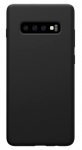 Tagakaaned Evelatus Samsung Galaxy S10 Premium Soft Touch Silicone Case Black