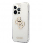 Tagakaaned Guess Apple iPhone 13 Pro Full Glitter Case Transparent