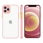 Tagakaaned Hurtel  Milky Case silicone flexible translucent case for Samsung Galaxy A72 4G pink