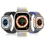 Rihm Dux Ducis DUX DUCIS strap YJ nylon for Apple Watch 42 / 44 / 45 / 49 mm black gray